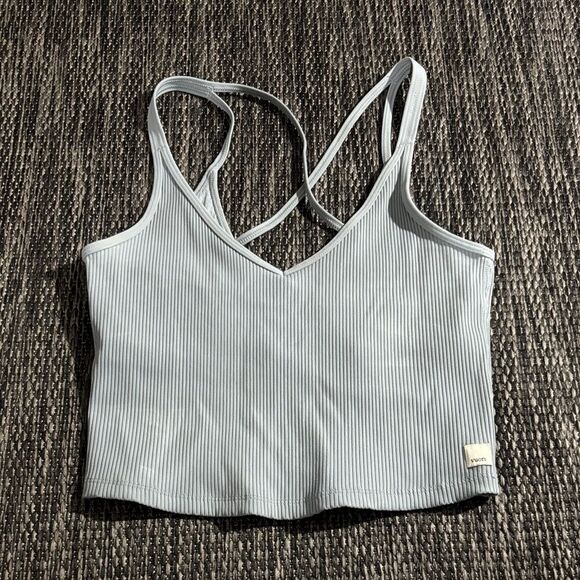 Vuori Tops - Vuori rib crop tank